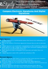 Compare Electronic Signatures And Digital Signatures.pdf