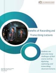 Benefits of Recording and Transcribing Lectures.pdf