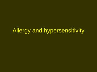 (2) Allergy and hypersensitivity.ppt